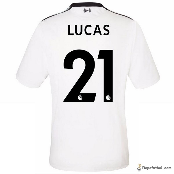 Camiseta Liverpool Replica Segunda Ropa Lucas 2017/18